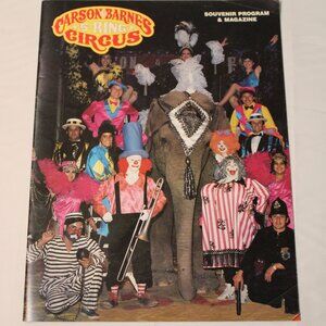 Circus Souvenir Program & Magazine of Carson & Barnes 5-Ring Circus - Used